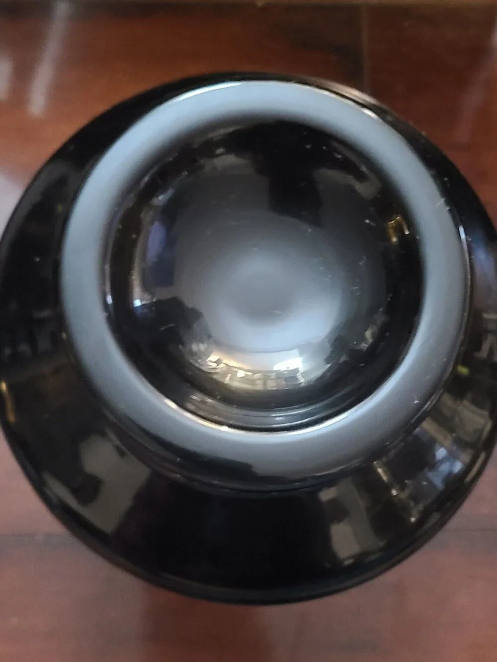 Tom Dixon Earth Scented Large Jar Candle Black Glass Multiple Wicks 6 in